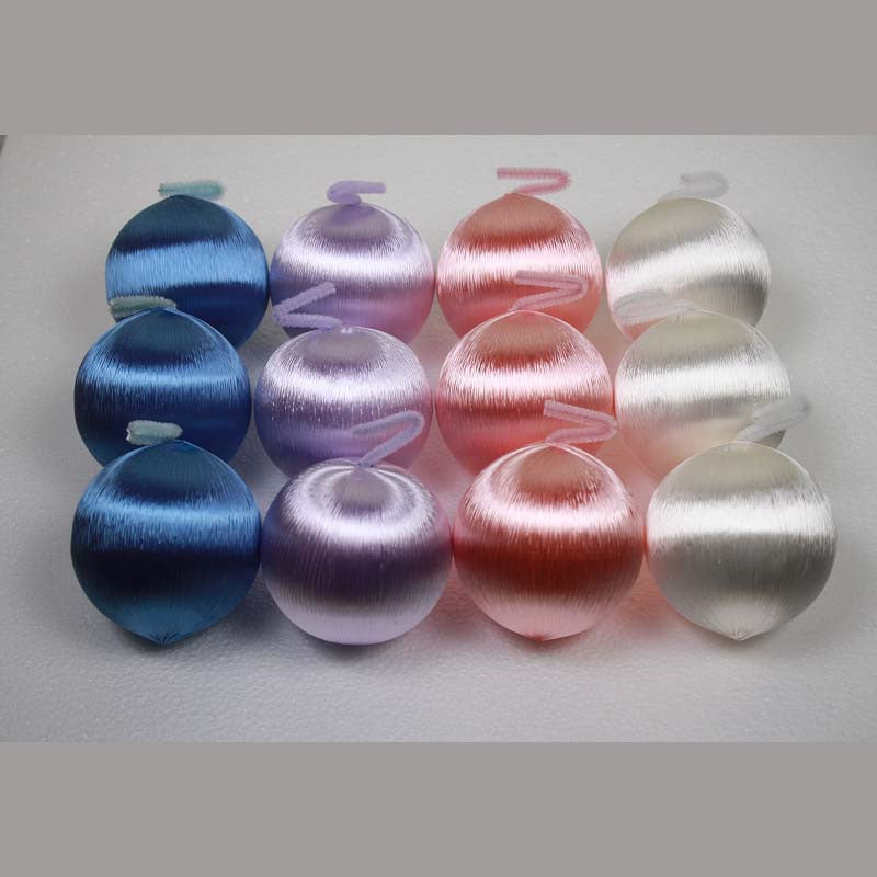 Multi-Pack Ball Ornament - 3 inch - Pastel- 12pk